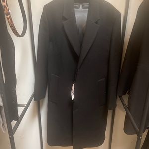 Brand New Mens Zara Wool Coat (Medium)